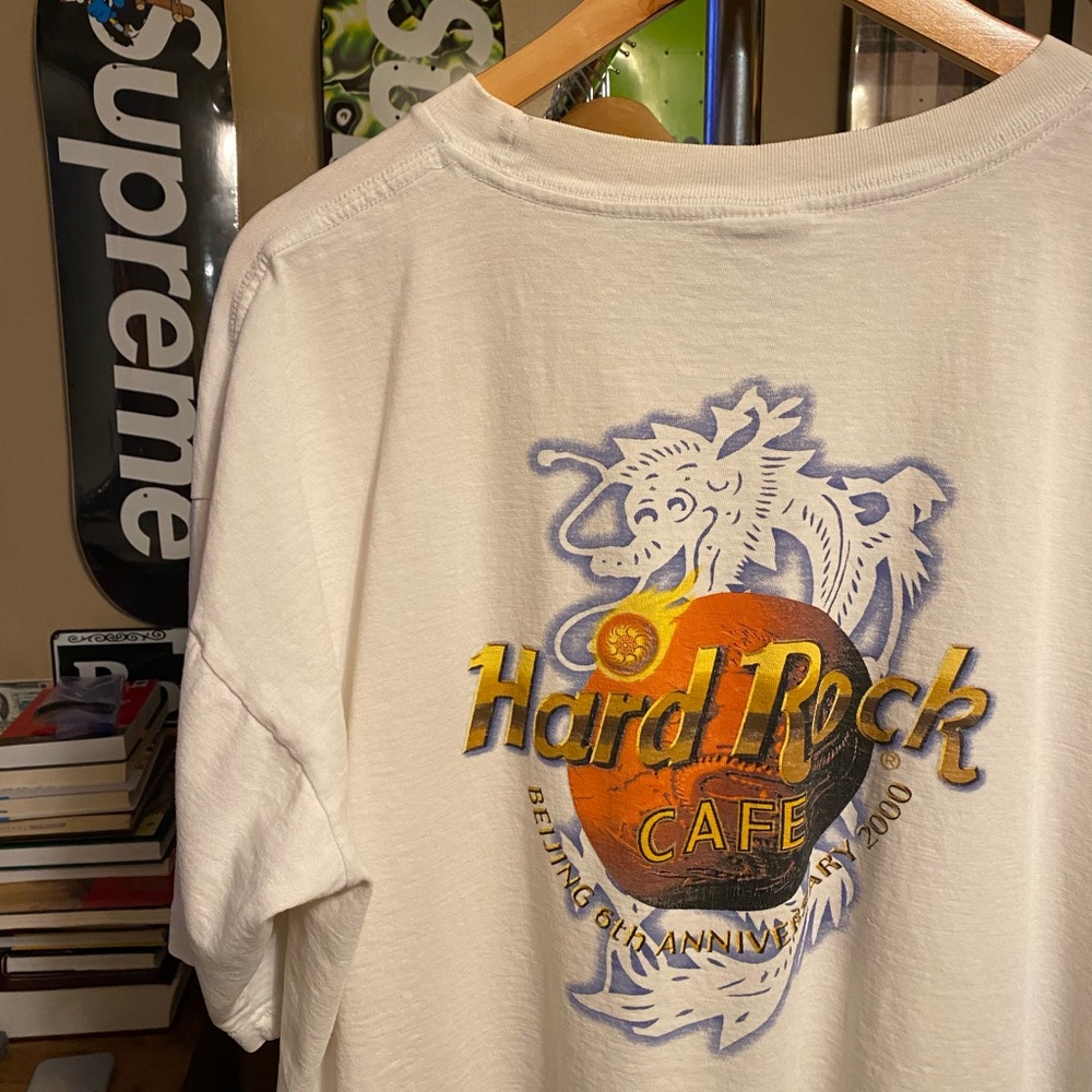 Hard Rock Cafe china 北京ヴィンテージTシャツ Hard Rock Cafe Beijing China XL Navy T Shirt | eBay
